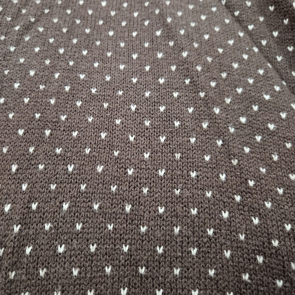 new directions Knit Cardigan in Brown & Cream Print Women’s Size PS - Picture 4 of 4